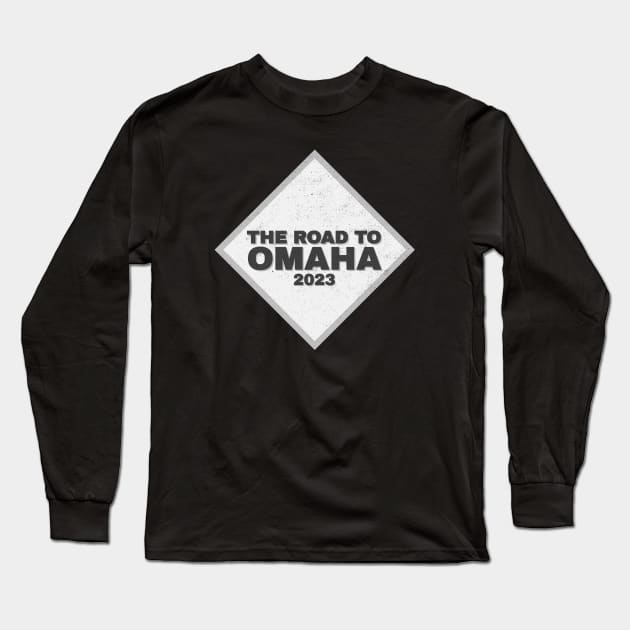 College World Series College Baseball Omaha 2023 Long Sleeve T-Shirt by Designedby-E